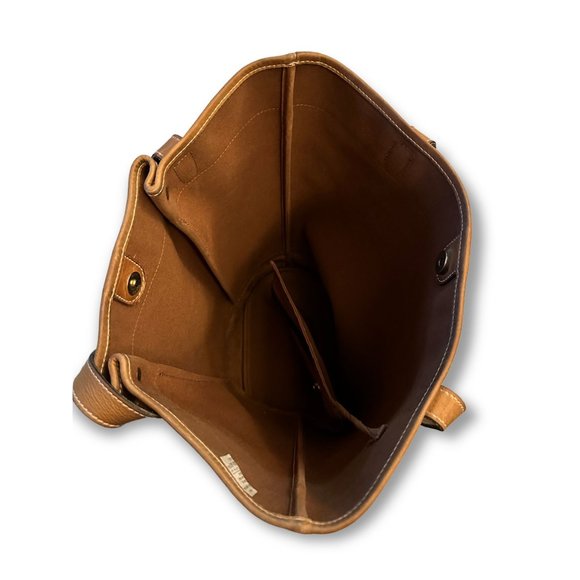 Jean Charles JC De Castelbajac Vintage Leather Bucket Tote Purse RARE - Picture 8 of 12